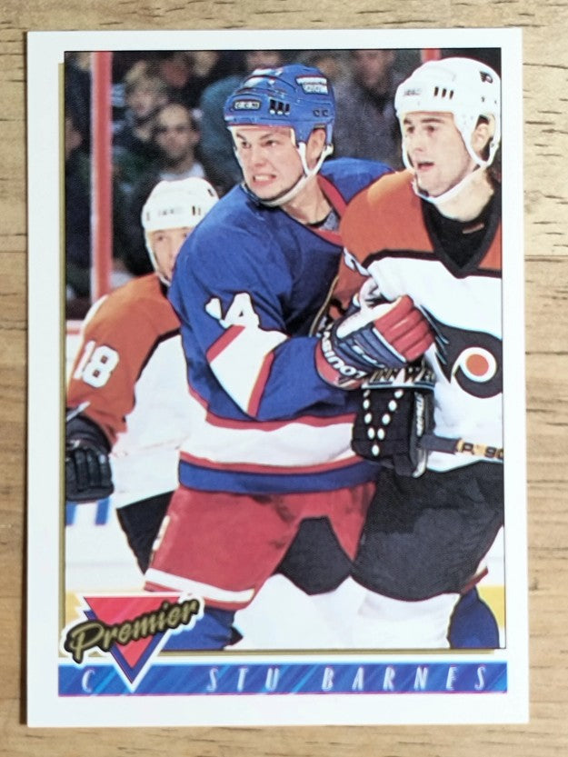 1993-94 Topps Premier #351 Stu Barnes