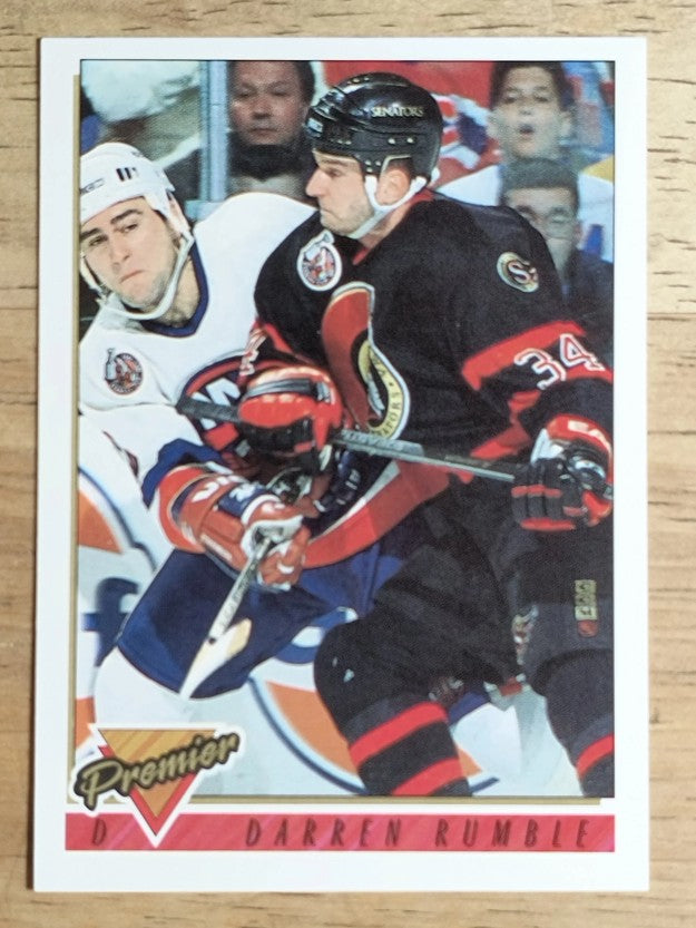1993-94 Topps Premier #356 Darren Rumble
