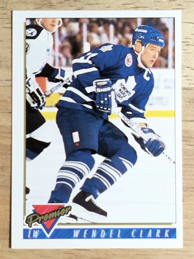 1993-94 Topps Premier #359 Wendel Clark