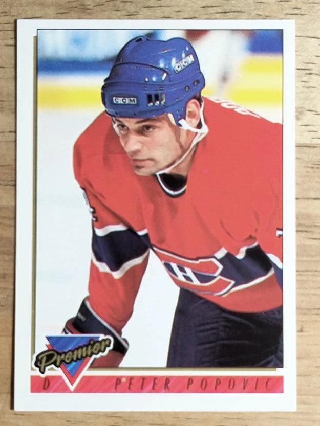 1993-94 Topps Premier #361 Peter Popovic RC