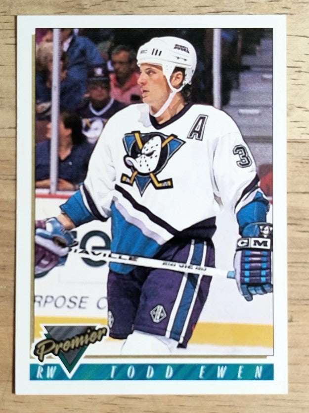1993-94 Topps Premier #369 Todd Ewen