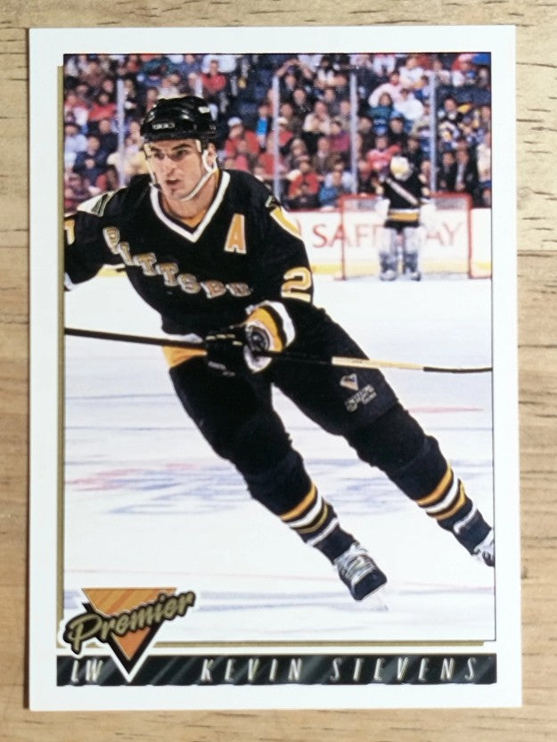 1993-94 Topps Premier #370 Kevin Stevens