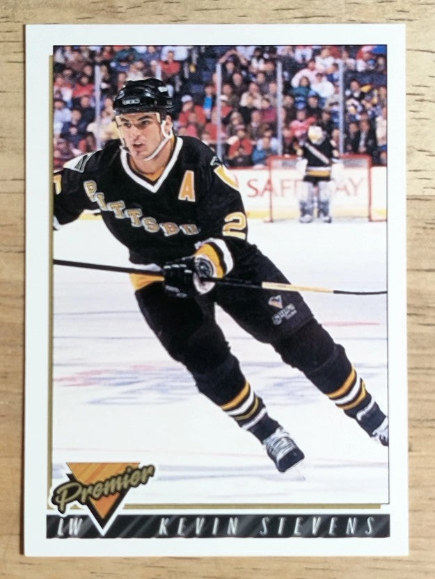 1993-94 Topps Premier #370 Kevin Stevens