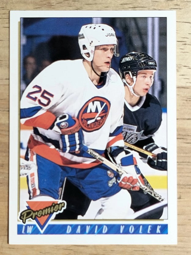 1993-94 Topps Premier #371 David Volek