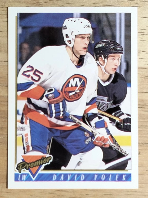 1993-94 Topps Premier #371 David Volek