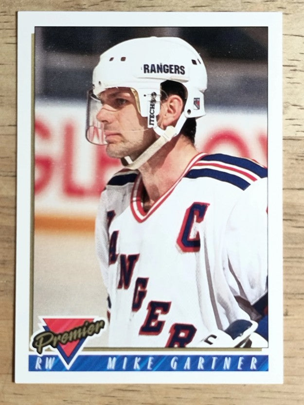 1993-94 Topps Premier #375 Mike Gartner