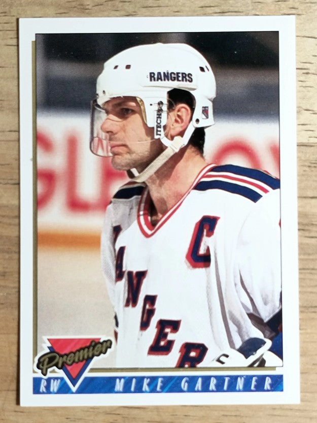 1993-94 Topps Premier #375 Mike Gartner