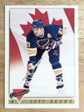 1993-94 Topps Premier #381 Jeff Brown CAN