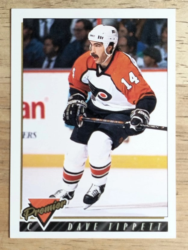 1993-94 Topps Premier #387 Dave Tippett