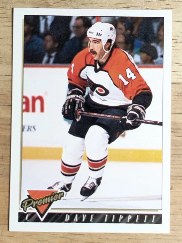 1993-94 Topps Premier #387 Dave Tippett