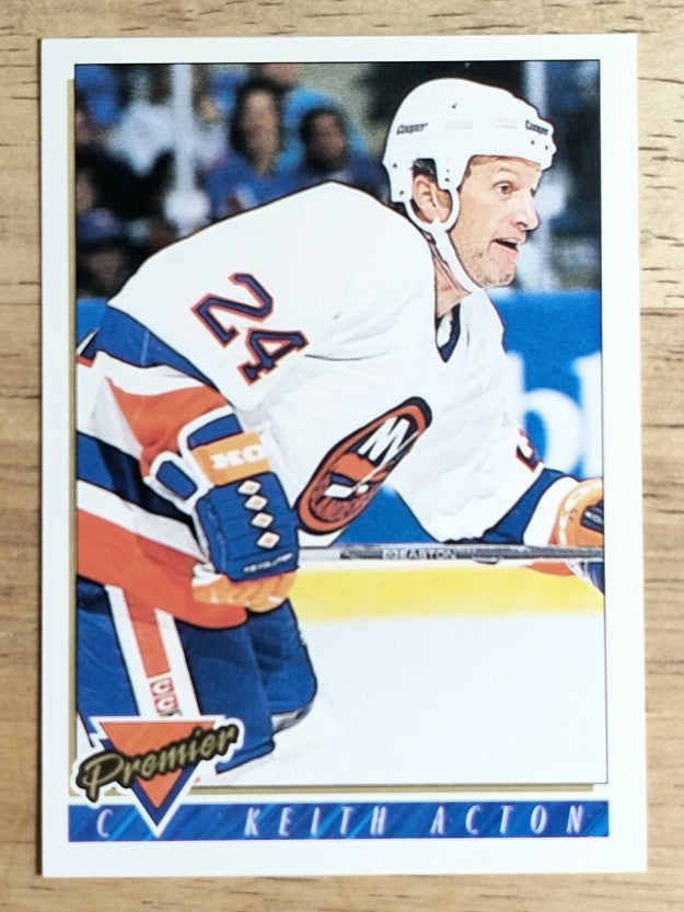 1993-94 Topps Premier #407 Keith Acton