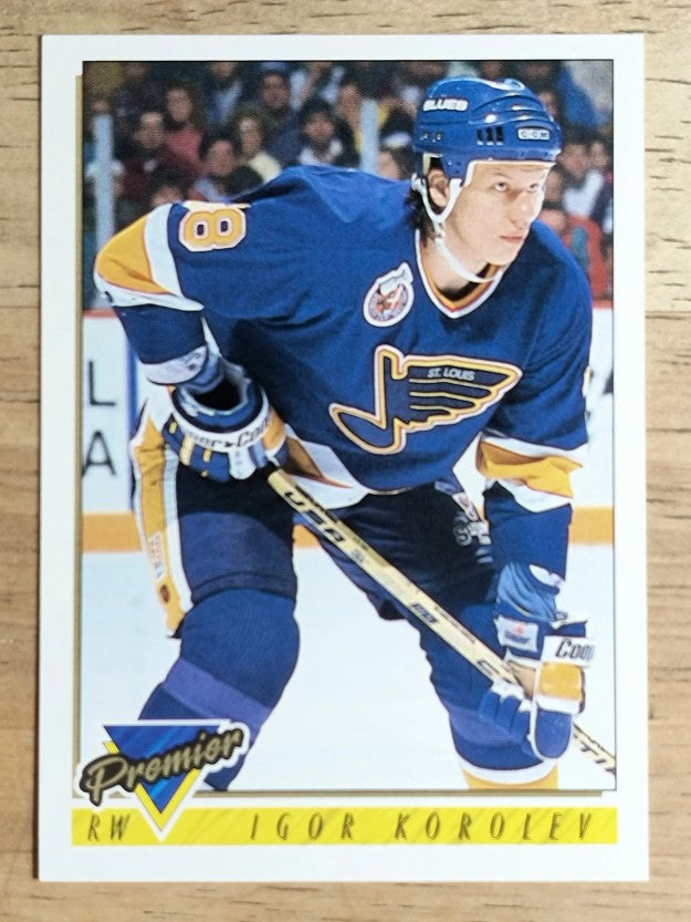 1993-94 Topps Premier #409 Igor Korolev