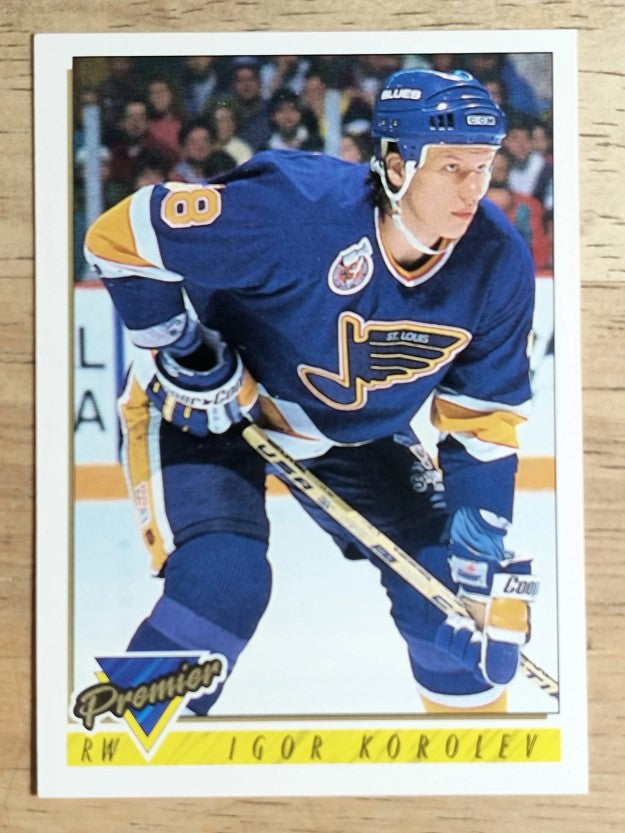 1993-94 Topps Premier #409 Igor Korolev