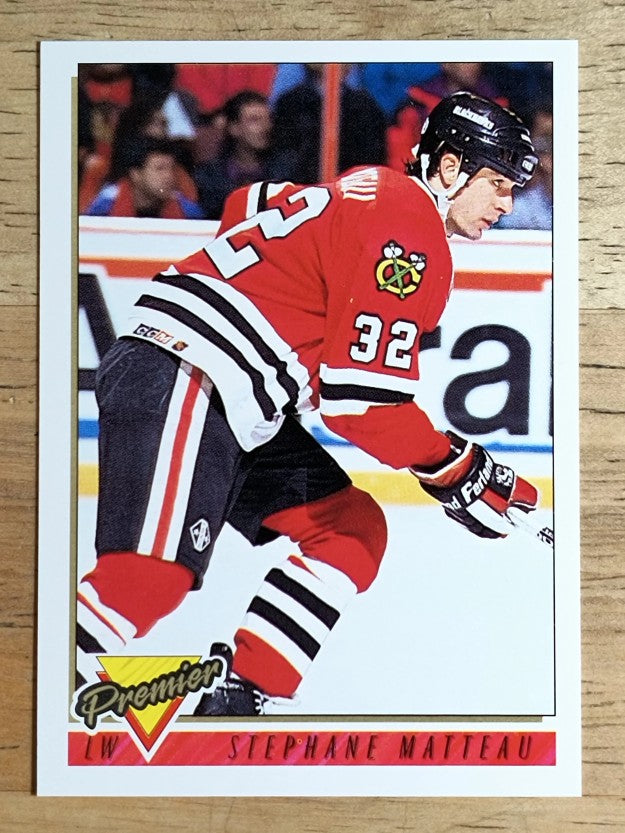 1993-94 Topps Premier #415 Stephane Matteau
