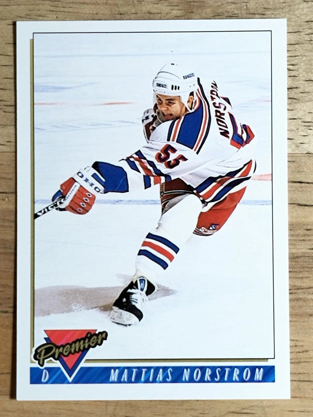 1993-94 Topps Premier #418 Mattias Norstrom RC