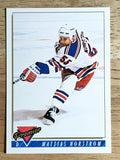 1993-94 Topps Premier #418 Mattias Norstrom RC