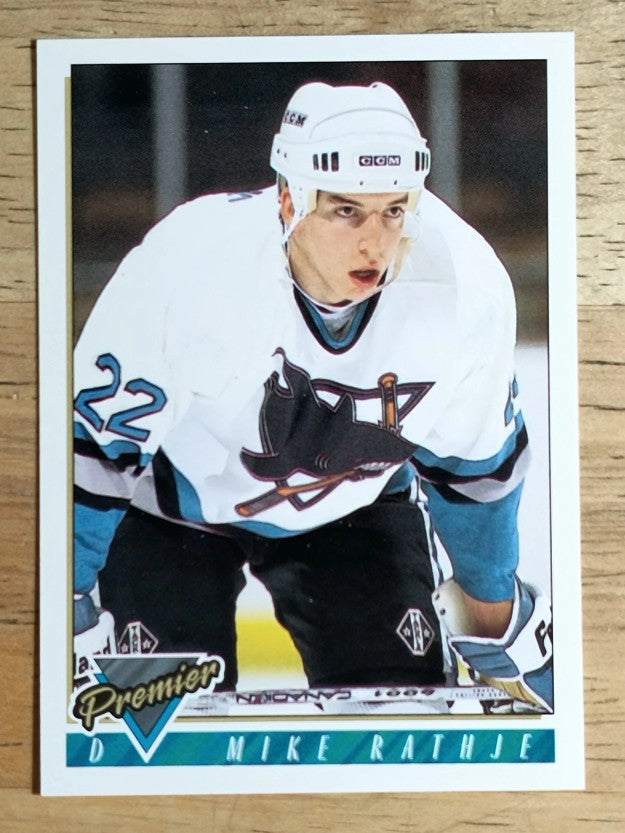 1993-94 Topps Premier #427 Mike Rathje