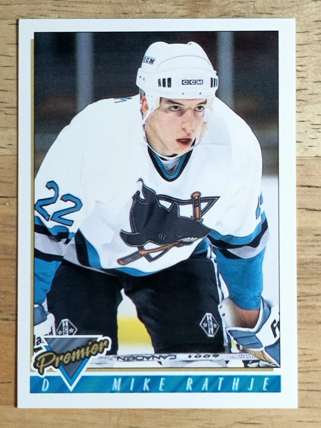 1993-94 Topps Premier #427 Mike Rathje