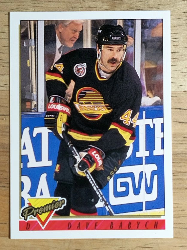 1993-94 Topps Premier #428 Dave Babych