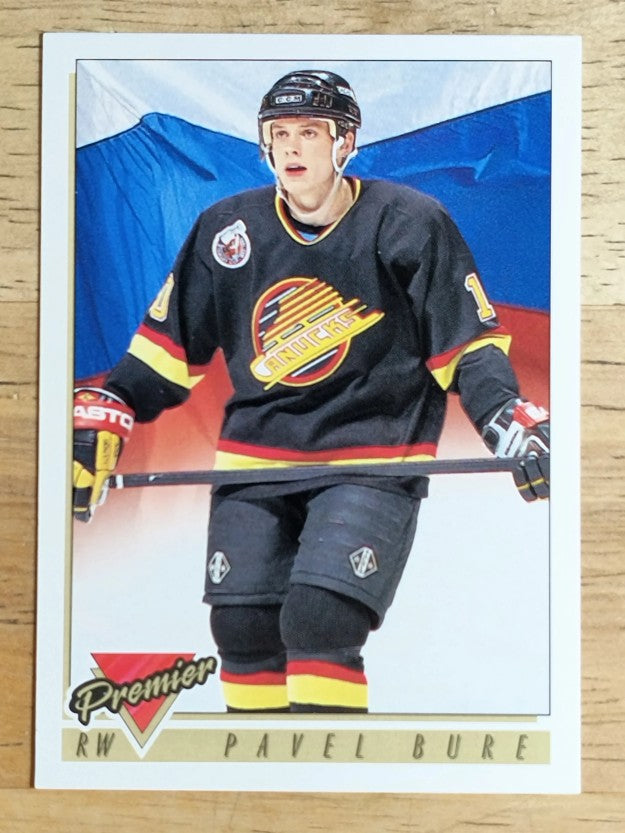 1993-94 Topps Premier #440 Pavel Bure RUS