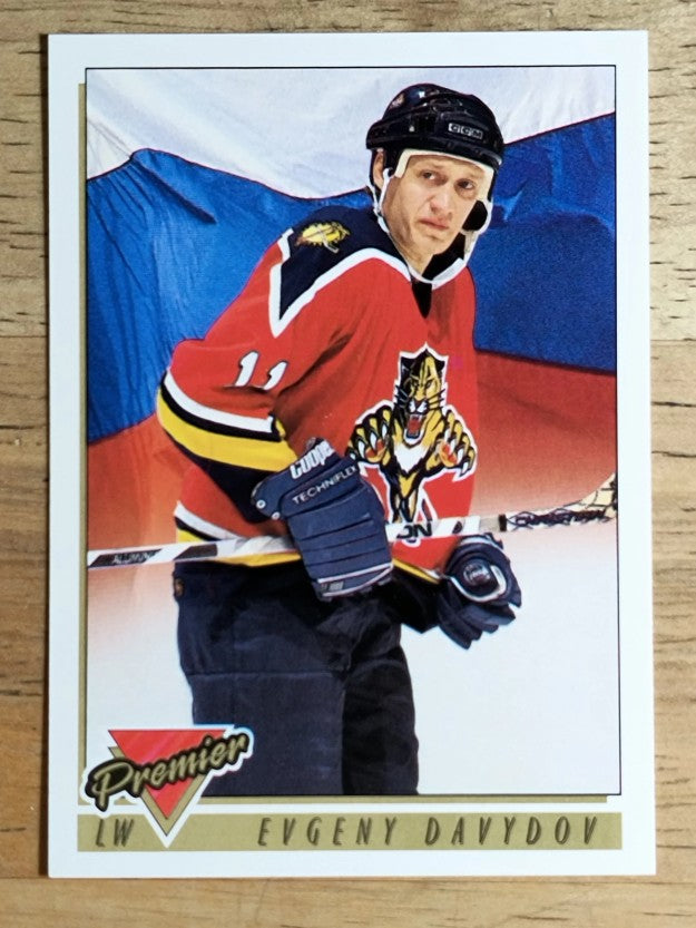 1993-94 Topps Premier #444 Evgeny Davydov