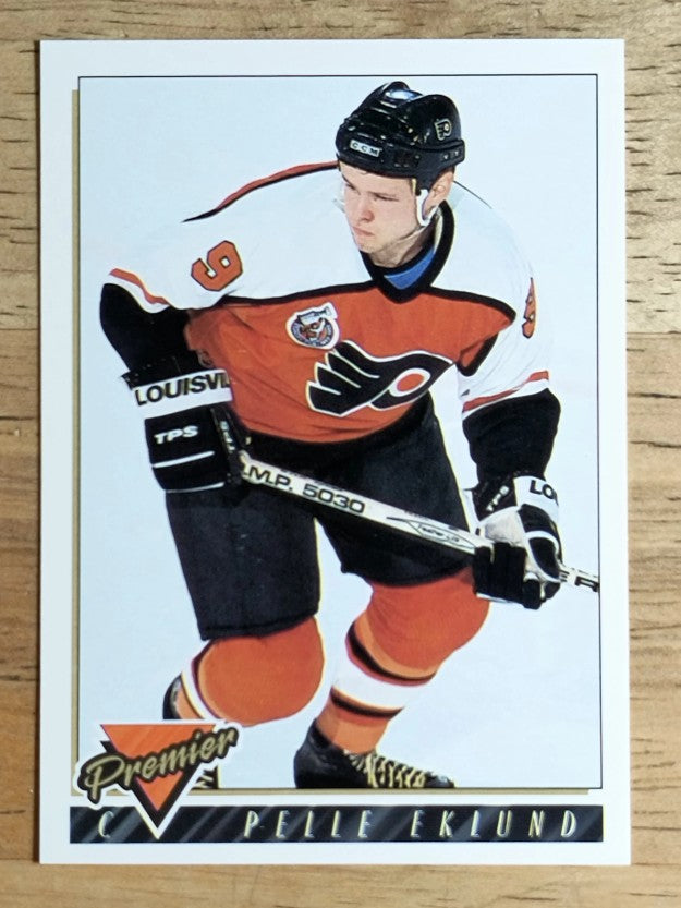 1993-94 Topps Premier #449 Pelle Eklund