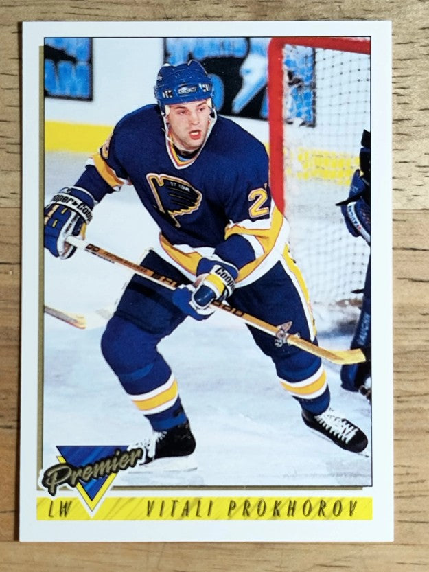 1993-94 Topps Premier #452 Vitali Prokhorov