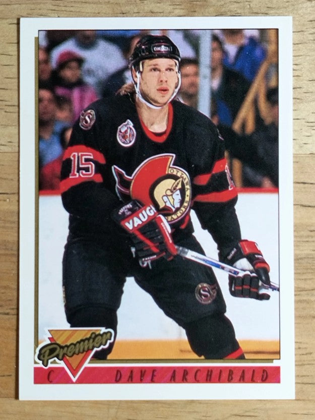 1993-94 Topps Premier #458 Dave Archibald