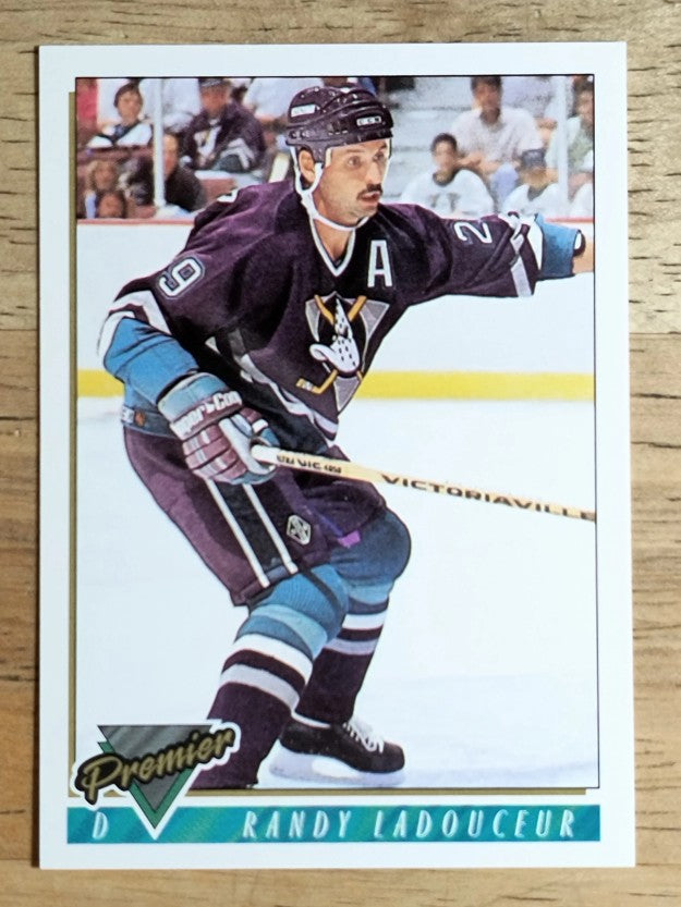 1993-94 Topps Premier #469 Randy Ladouceur