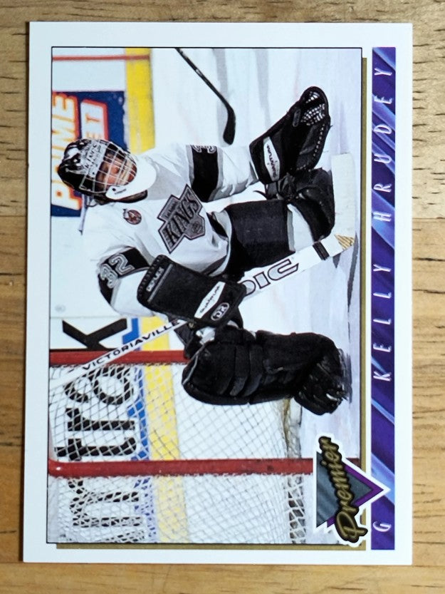 1993-94 Topps Premier #471 Kelly Hrudey
