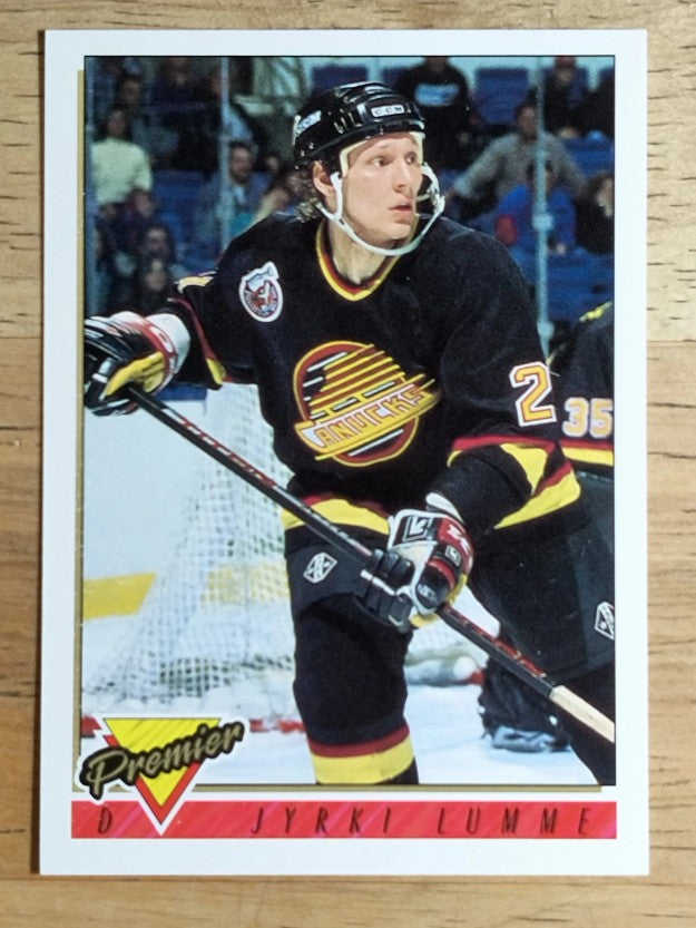 1993-94 Topps Premier #475 Jyrki Lumme