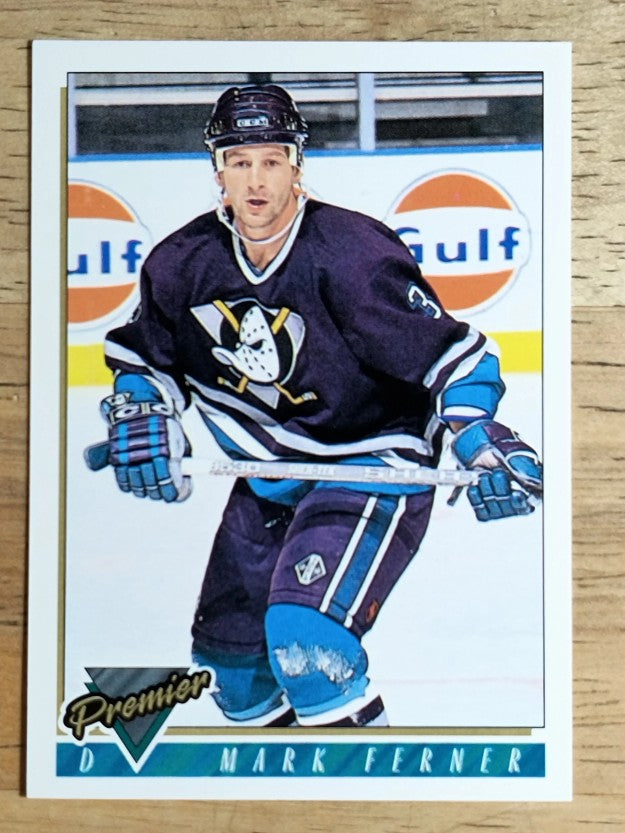 1993-94 Topps Premier #478 Mark Ferner RC