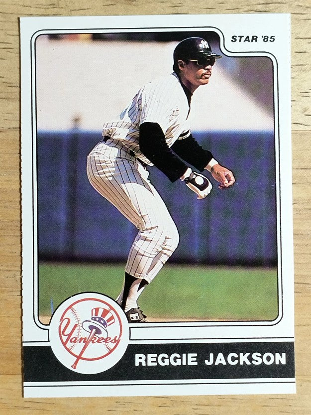 1985 Star Reggie Jackson Puzzle #NNO Reggie Jackson Card 2