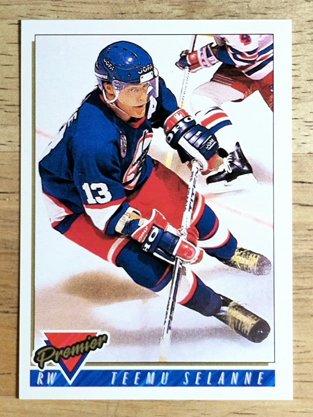 1993-94 Topps Premier #483 Teemu Selanne