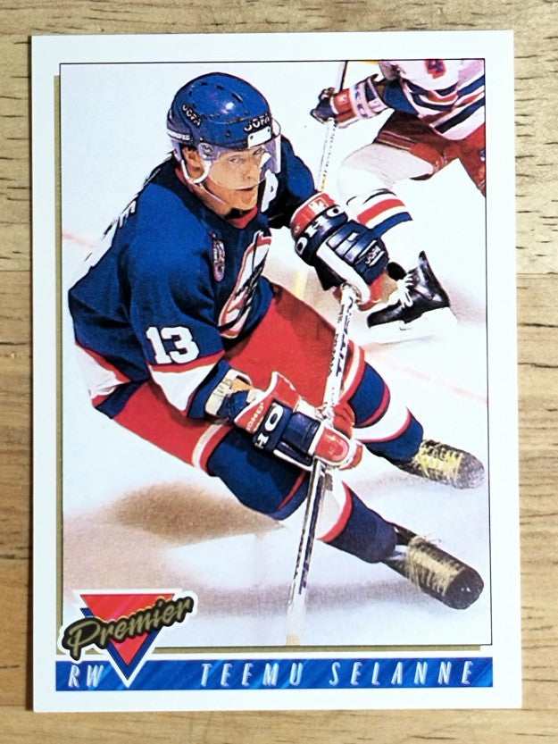 1993-94 Topps Premier #483 Teemu Selanne