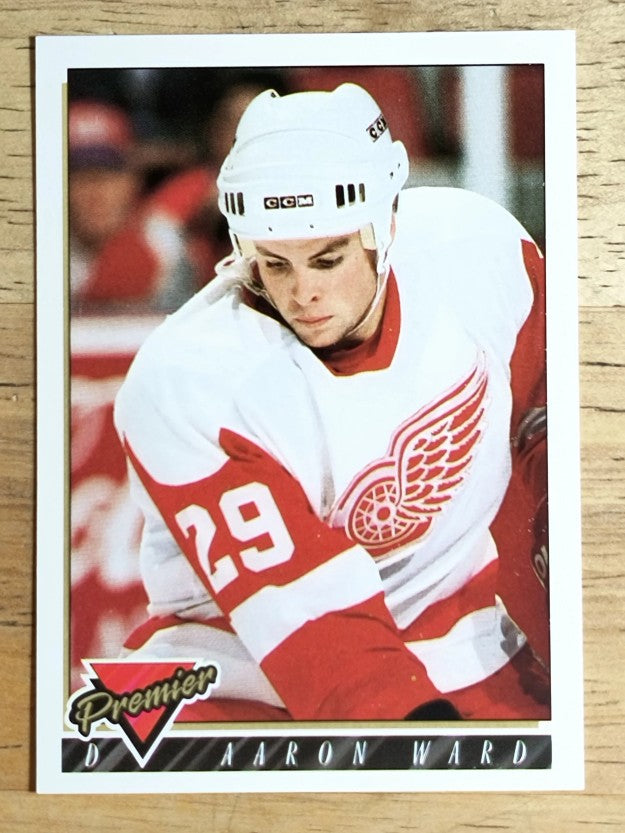 1993-94 Topps Premier #484 Aaron Ward RC