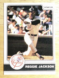 1985 Star Reggie Jackson Puzzle #NNO Reggie Jackson Card 3