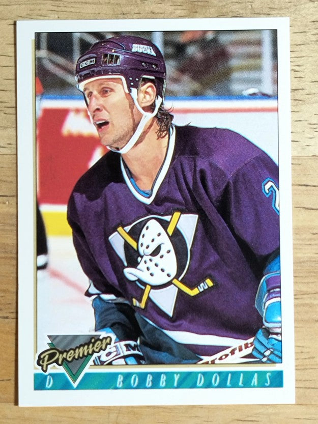 1993-94 Topps Premier #491 Bobby Dollas RC