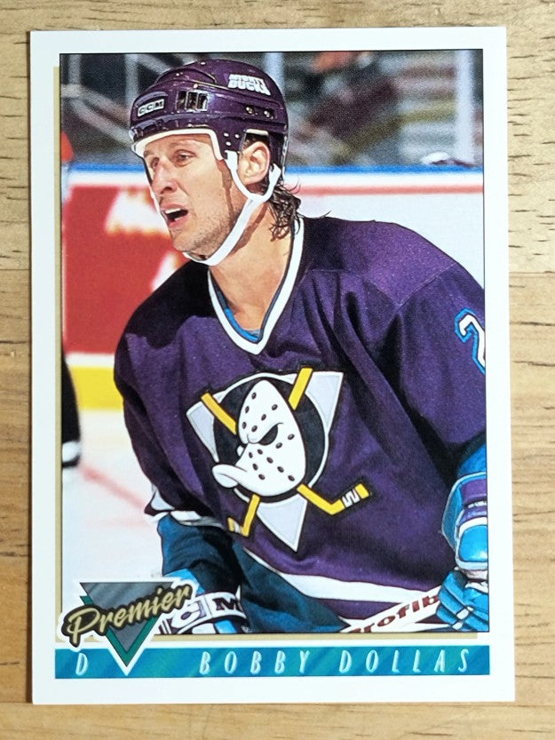 1993-94 Topps Premier #491 Bobby Dollas RC