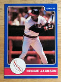 1985 Star Reggie Jackson Puzzle #NNO Reggie Jackson Card 4