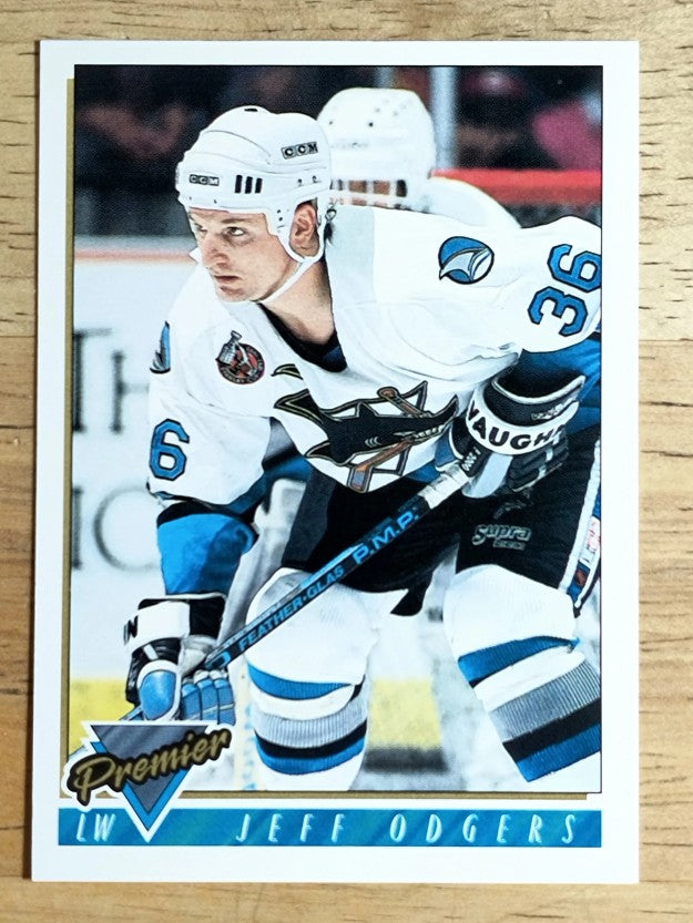 1993-94 Topps Premier #497 Jeff Odgers