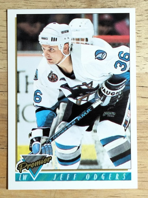 1993-94 Topps Premier #497 Jeff Odgers
