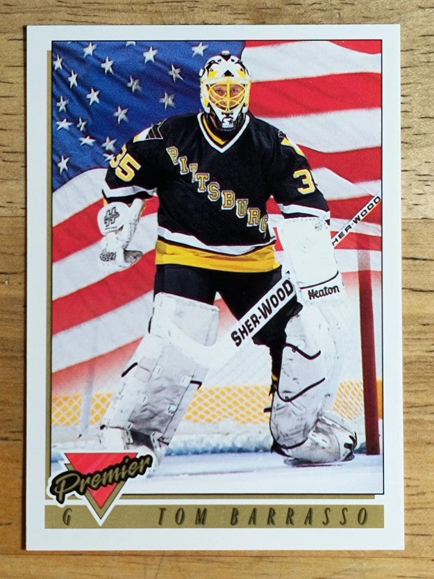 1993-94 Topps Premier #501 Tom Barrasso USA