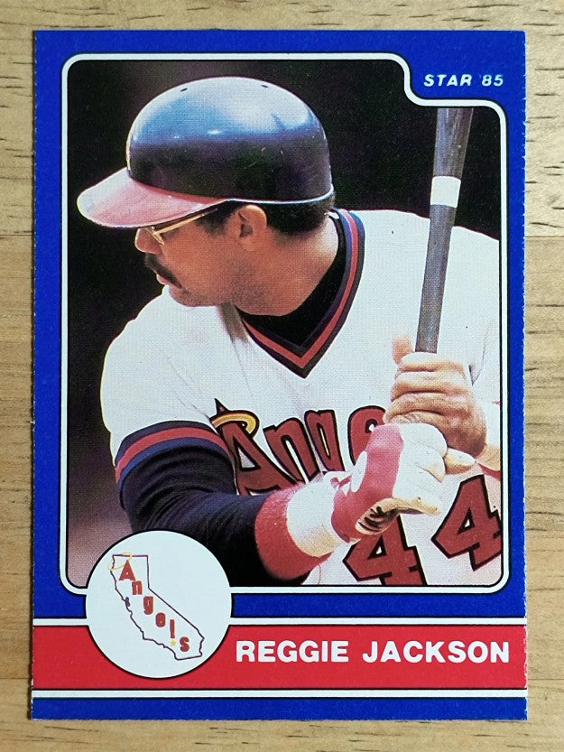 1985 Star Reggie Jackson Puzzle #NNO Reggie Jackson Card 5