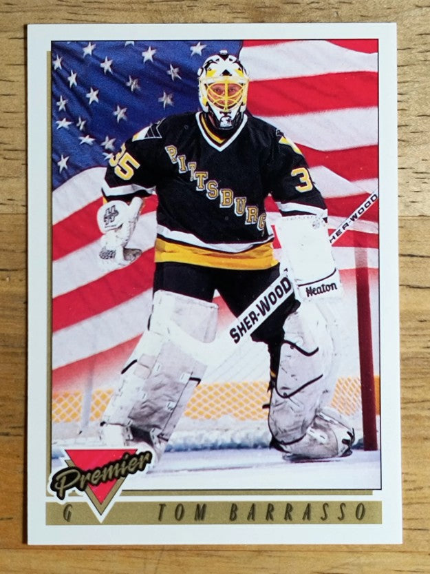 1993-94 Topps Premier #501 Tom Barrasso USA