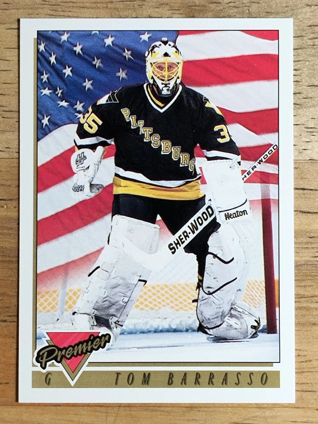 1993-94 Topps Premier #501 Tom Barrasso USA