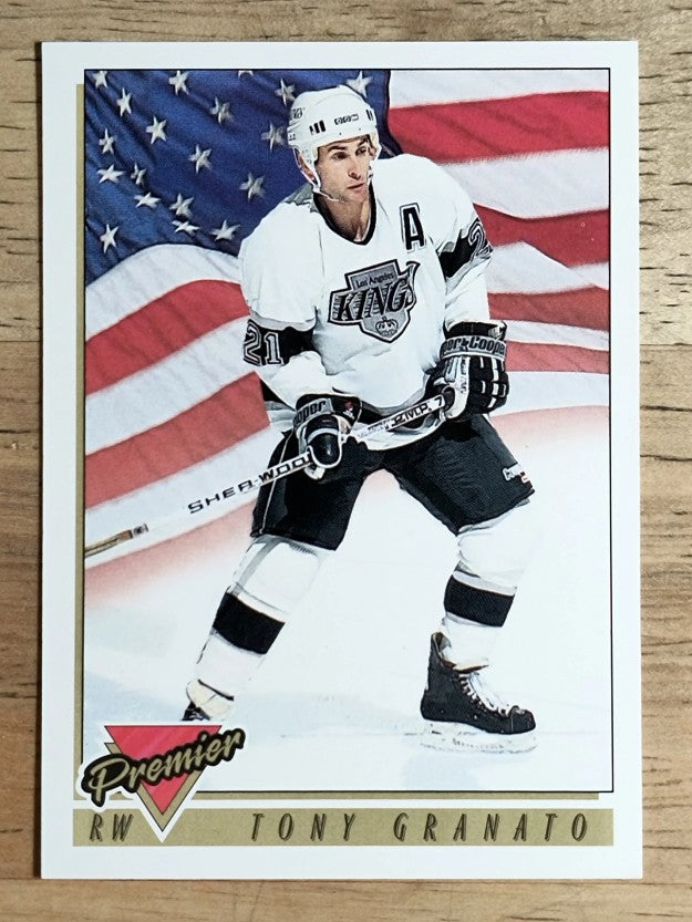 1993-94 Topps Premier #504 Tony Granato USA