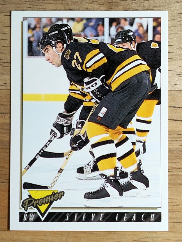 1993-94 Topps Premier #507 Steve Leach