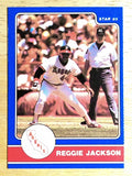 1985 Star Reggie Jackson Puzzle #NNO Reggie Jackson Card 6
