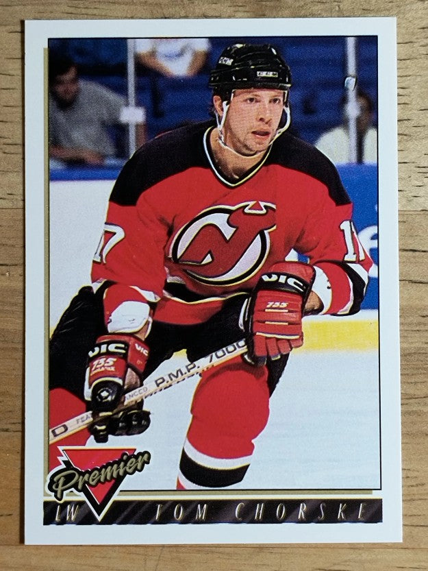 1993-94 Topps Premier #524 Tom Chorske
